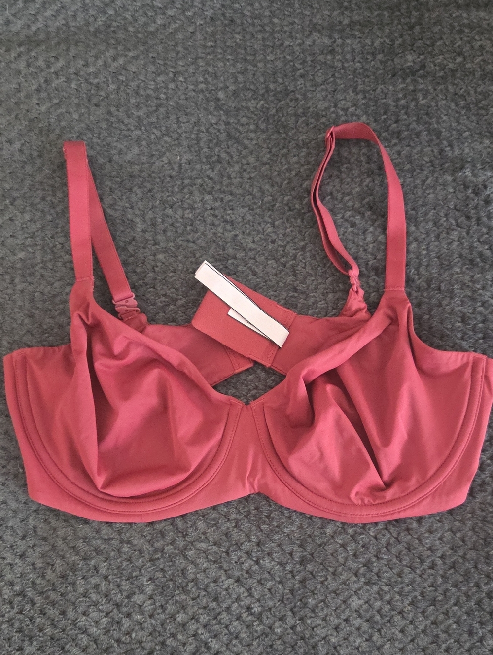 Victoria's Secret Underwire Wicked Bra Size 36dd Red/Maroon